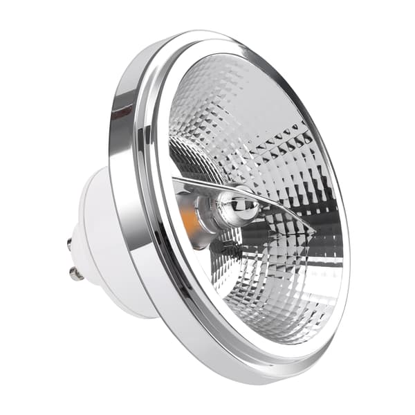 AR111 - 10,5W GU10 3000K/ Hvid med reflektor Dæmpbar