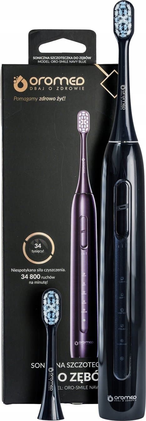 ORO-SMILE NAVY BLUE sonisk tandbørste