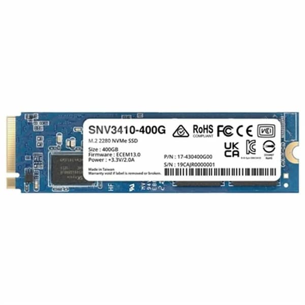 Synology SNV3410 - SSD - 400 GB - PCIe 3.0 x4 (NVMe)