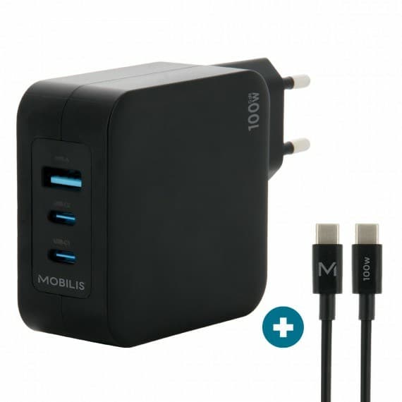 WALL CHARGER - 100 W - 2 USB C