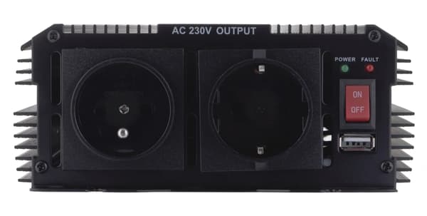 Jännitemuunnin IPS 2000 N 12/230V + USB