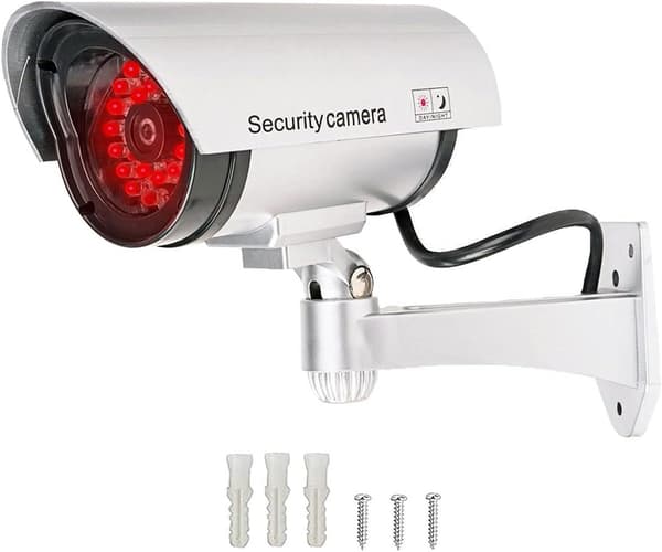 Dummy Tube-kamera Silver 30LED AT-2B-S