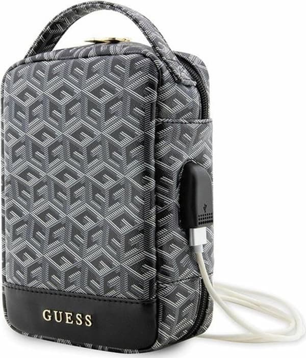 Guess Taske GUHBHGCFSEK Organizer sort/sort GCube Stripe