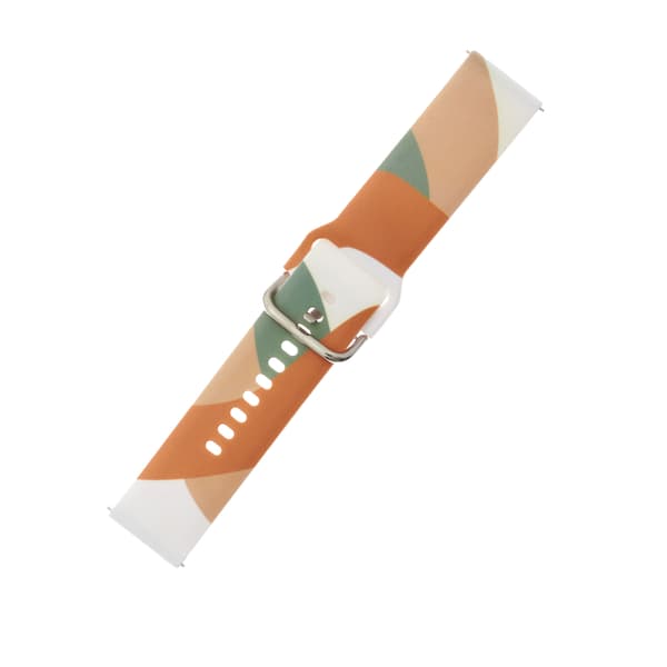 Strap Moro til Samsung Galaxy Watch 40 / 41 / 42 / 43 / 44 mm Silikoneurrem - Mønster 3
