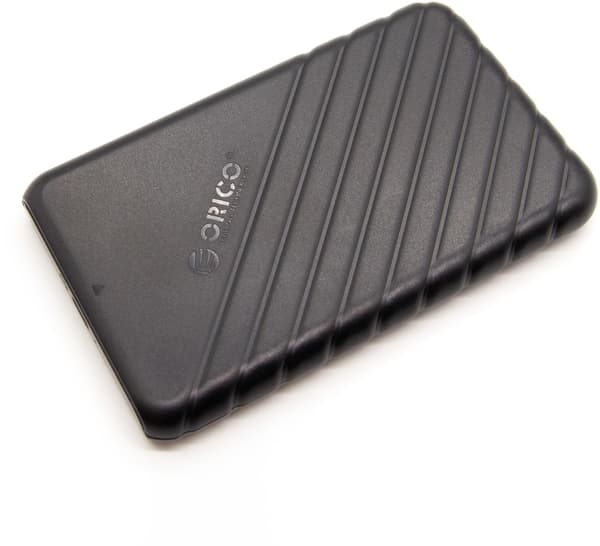 Orico 2.5\" HDD/SSD Kabinet, 6 Gbps, USB-C 3.1 Gen1 (Sort)