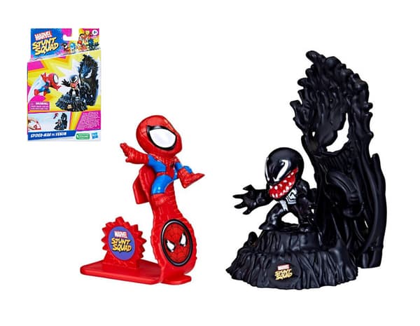 Helte vs Zloki, Spider-Man og Venom figurer