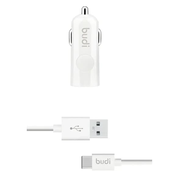 Budi 1x USB-A 2.4 A akkulaturi (BD062T)