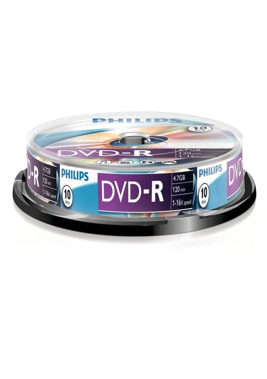 Philips DM4S6B10F - DVD-R x 10 - 4.7 G