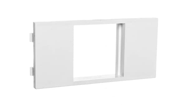 Simon Connect CIMA ramme enkelt K45 ren hvid S74/9