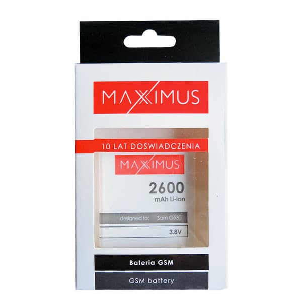Maxximus Batteri Maxximus SAMSUNG G360 2250mAh Batteri