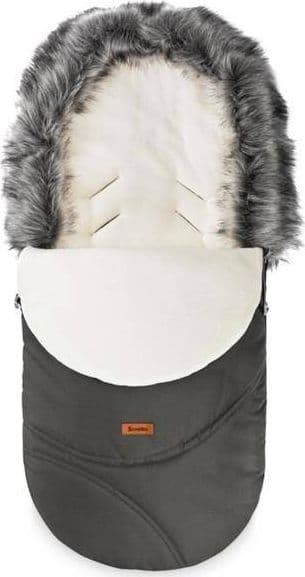 Sensillo ESKIMO GRAPHITE SPIDER /FLEECE 100 X 46