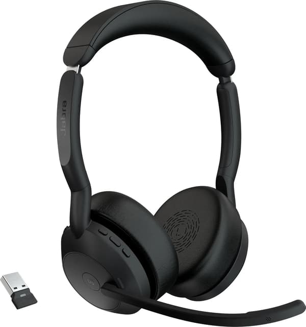Hörlurar med mikrofon Jabra EVOLVE2 55