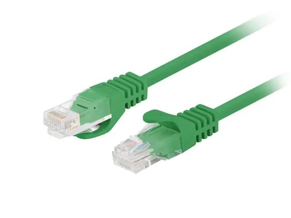 PATCH CORD CAT.5E UTP 7.5M GRØN FLUKE BESTÅET LANBERG