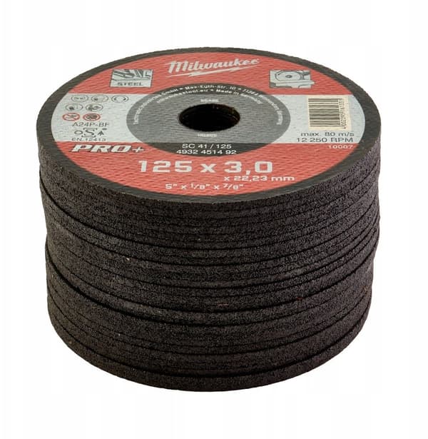 Skive til metal flad 125x3 PRO+ 4932451492