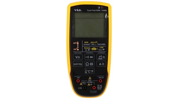 Multimeter med berøringspanel Auto Scan-funktion (SMART) IP67 10A 1kV AC/DC VA90B