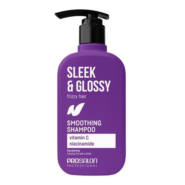 PROSALON Sleek & Glossy Rensende Hårshampoo 375 ml