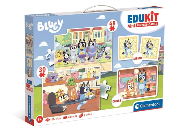 Bluey Edukit 4 i 1