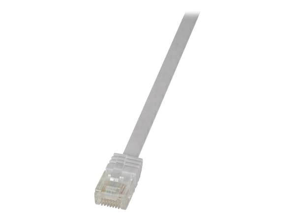 Logilink Cat.6 U/UTP white  0,5m SlimL
