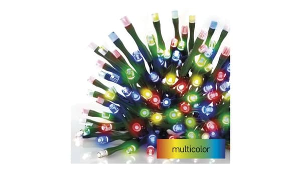 Emos 100 LED färgglada julgransbelysning