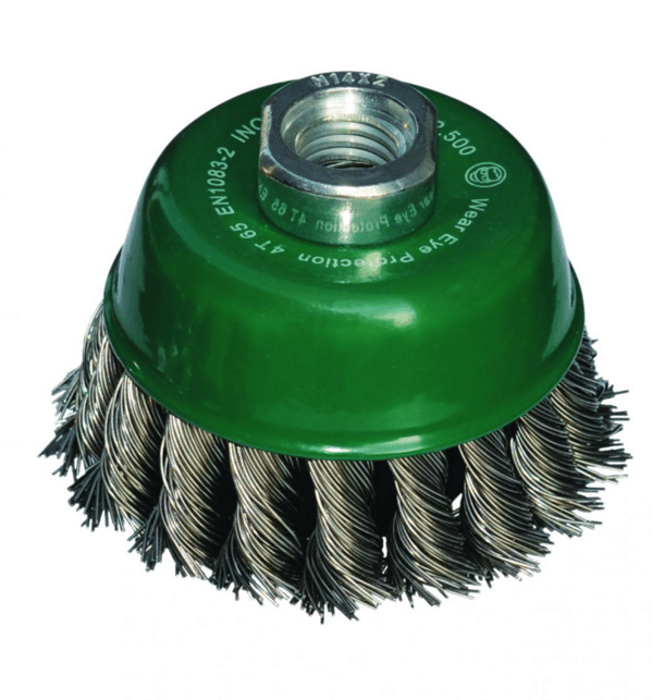 Abraboro Børste Rustfrit Stål Flettet Tråd 65mm - AB99040012