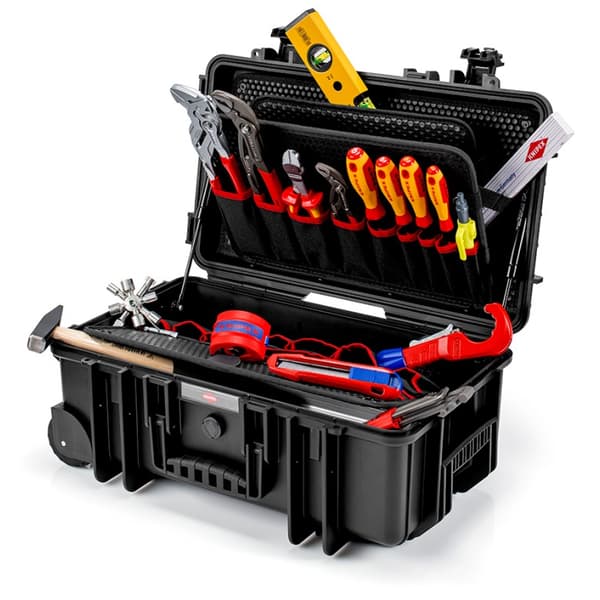 Knipex værktøjskuffert Robust26 Move Sanitary