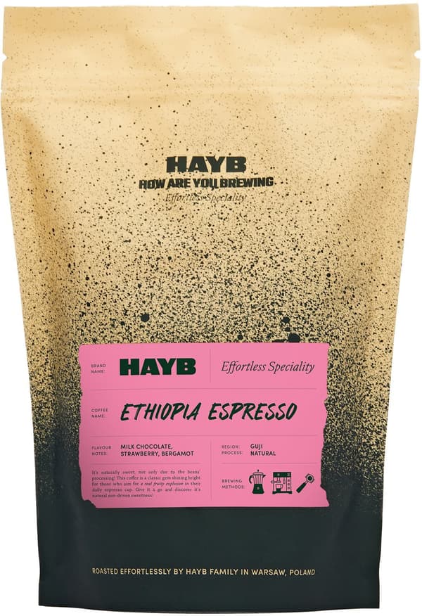 HAYB Etiopien Espresso Hela Kaffebönor 1 kg