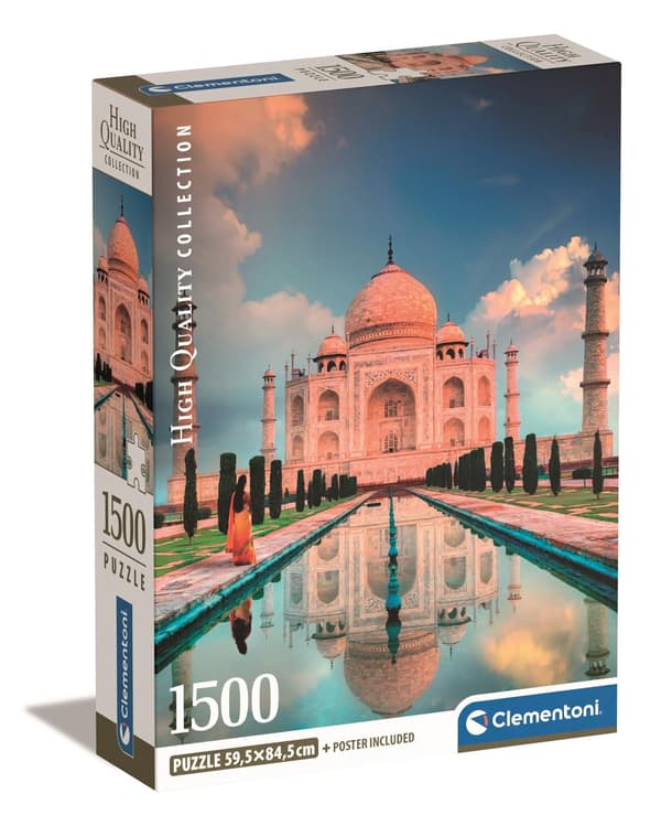 Puslespil 1500 Kompakt Taj Mahal