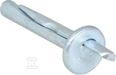 GULVANKER AF STÅL M6X40MM, WCA1