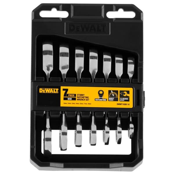 DEWALT YHDISTELMÄAVAINSARJA RÄIKÄLLÄ 7 kpl