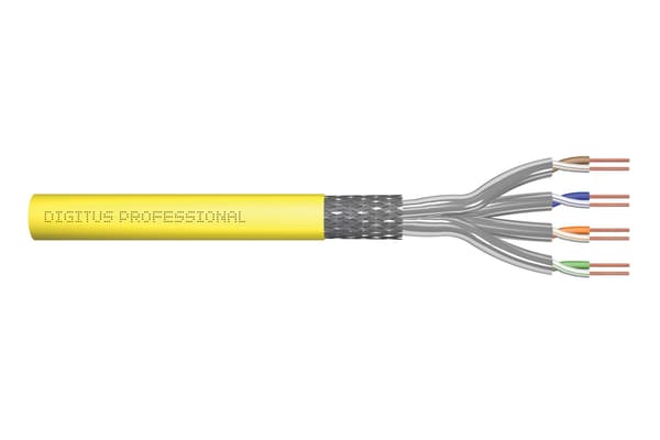 DIGITUS Professional bulkkabel - 500 m - gul, RAL 1016