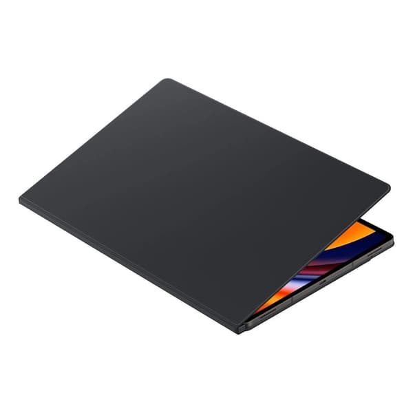 Flip-etui med stander til Samsung Galaxy Tab S9+ Smart Book Cover - sort