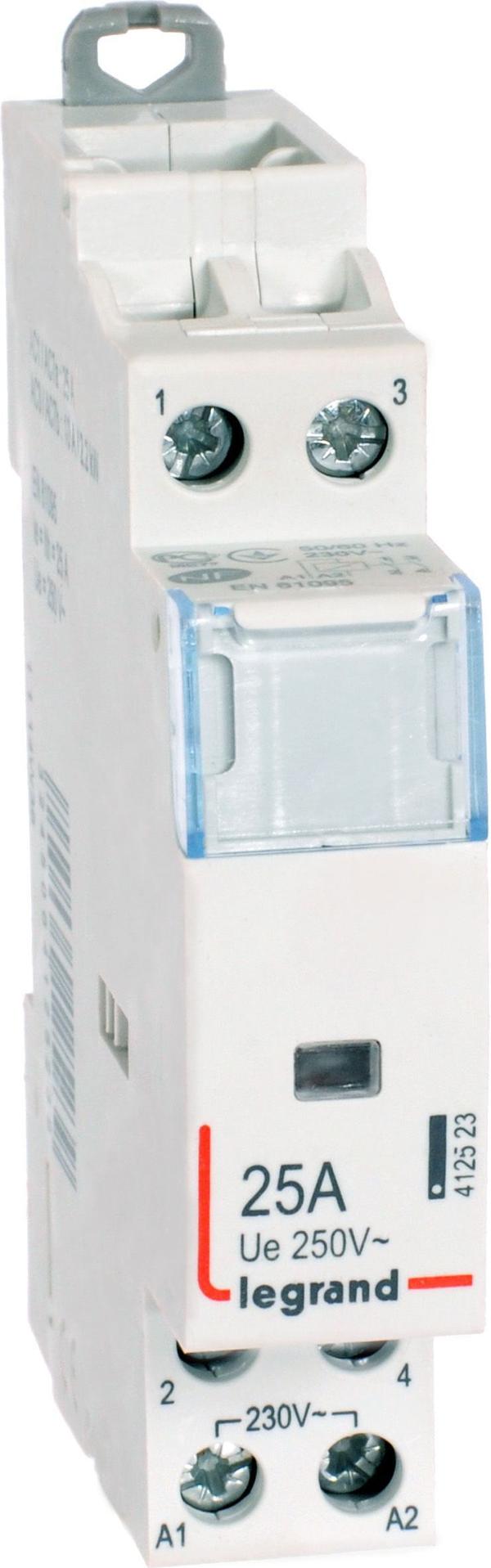 Legrand Modulær Kontaktor 25A 2S 0B 230V AC SM425 - 412523