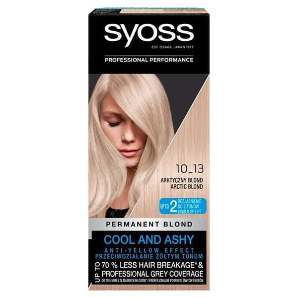 Syoss pysyvä hiusväri 10-13 Arctic Blonde