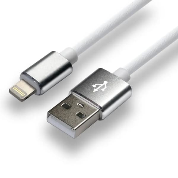 EverActive USB-A USB-kaapeli - MicroUSB 1 m valkoinen (CBS-1MW)