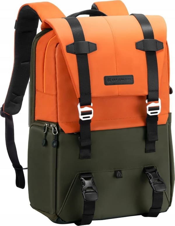 Fotoryggsäck K&F Concept Urban Wander 20 l - orange