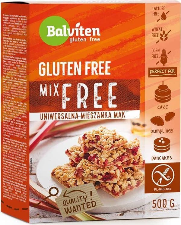 BALVITEN Universalblanding til bagværk glutenfri 500 g