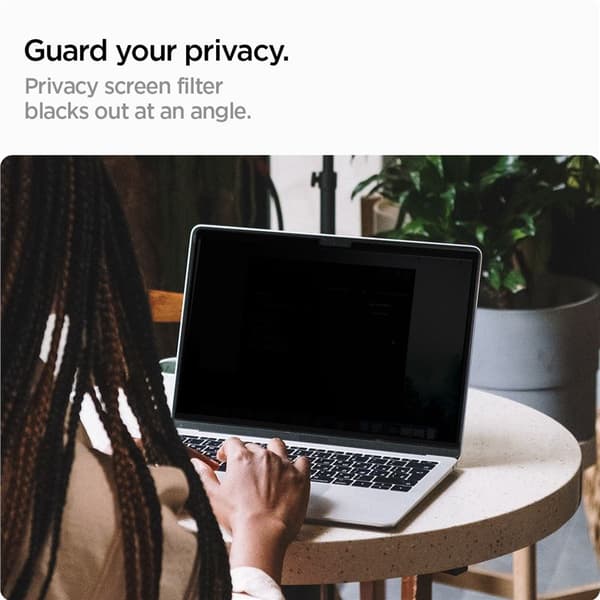 Spigen SafeView 1-pak - MacBook Air 15\" M4/M3/M2