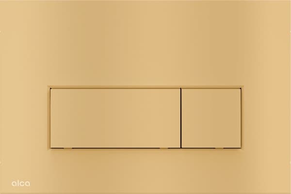 Huuhtelupainike M57-G-M/ALCA/THIN/BUTTON/GOLD