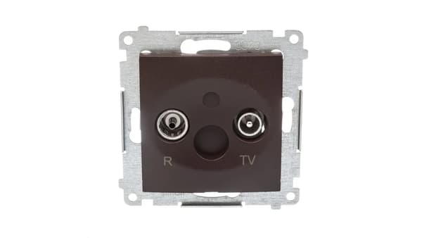 Simon 54 R/TV-antennipistoke matta DAZ.01/46