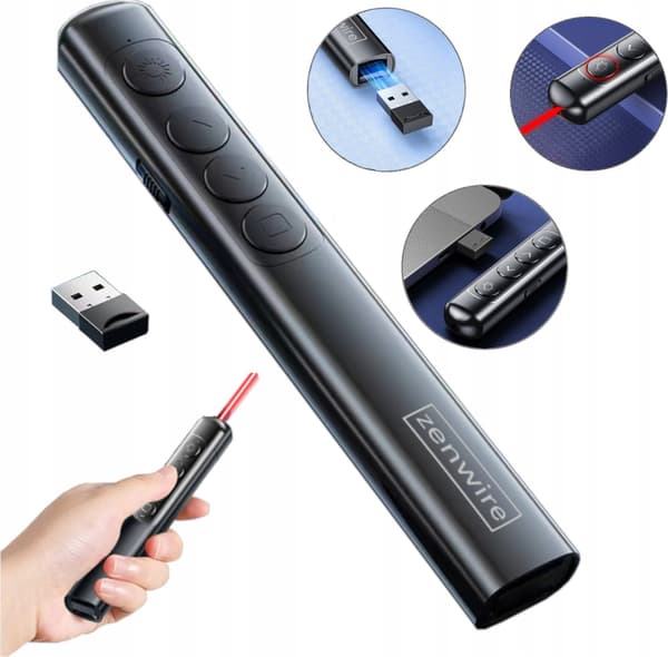 USB-laserosoitin Zenwire S9 -esitykseen