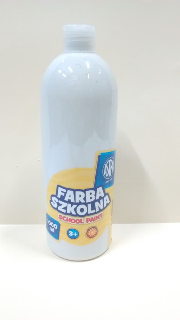 Koulumaali valkoinen 1000ml ASTRA