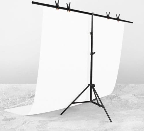 Puluz Sæt Atelier T Til Telestang 200cm + Stativ 200cm + 4 Clips