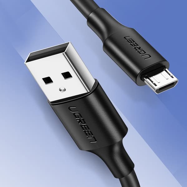 Ugreen US289 60137 Micro-USB/USB-A-Kabel 1,5 m – Sort