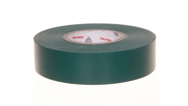 Cellpack Isoleringstape 128 PVC grøn 25m (145802)