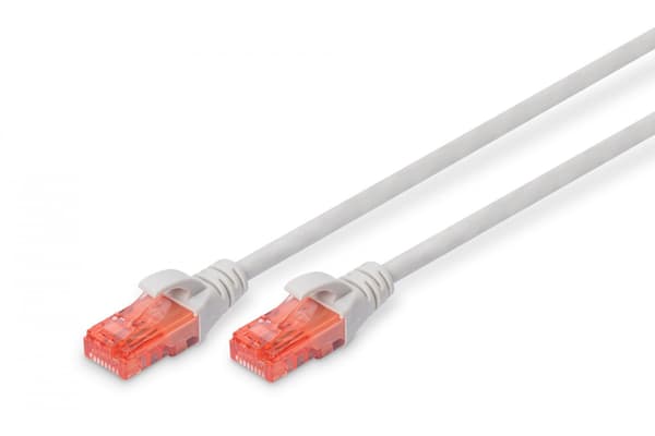 DIGITUS Professional patchkabel - 5 m - grå