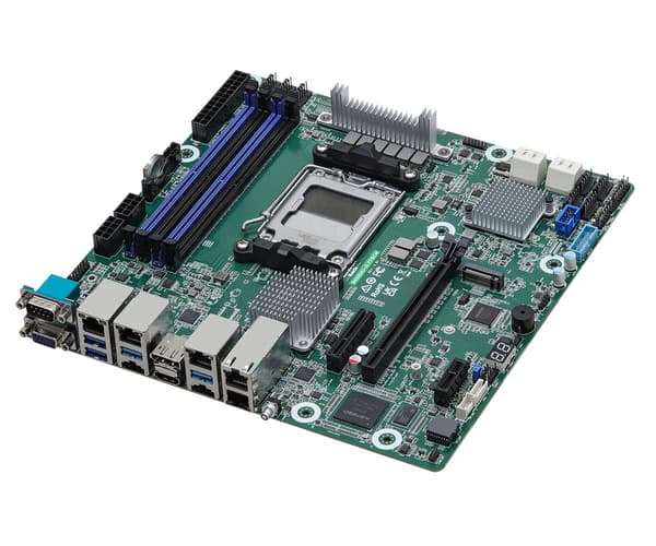 ASRock Rack B650D4U-2L2T/BCM - bundkort - micro ATX - Socket AM5 - AMD B650E