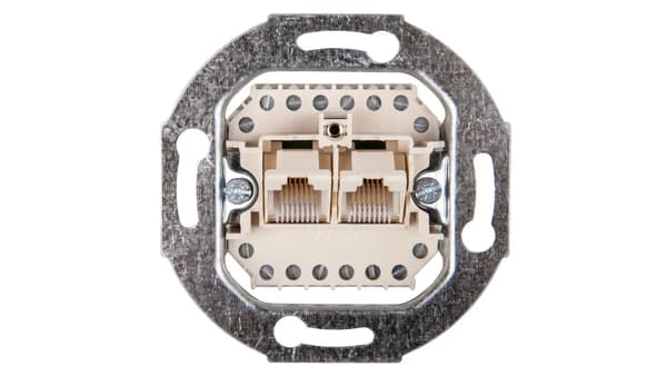 Hager Tilslutningsdåse UAE 8/8-polet kat.3 mekanisme - 534539