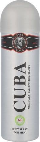Cuba Black Deodorant Spray 200ml