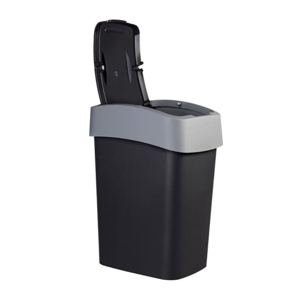 Curver Papperskorg Tilt Svart (229415)