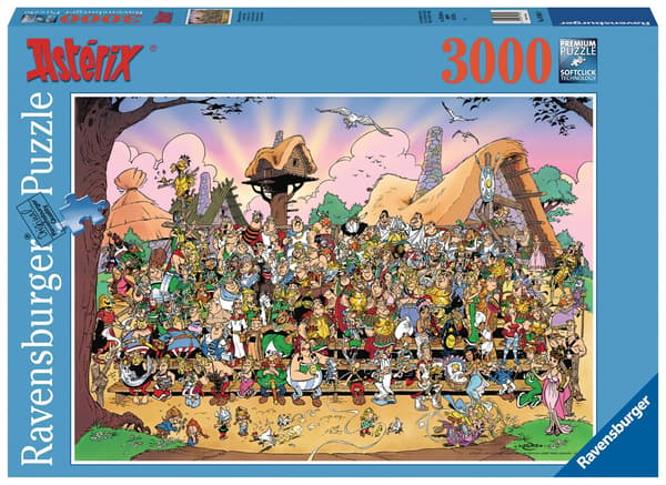 Palapeli Ravensburger The Asterix Universe (3000 Kappaletta)